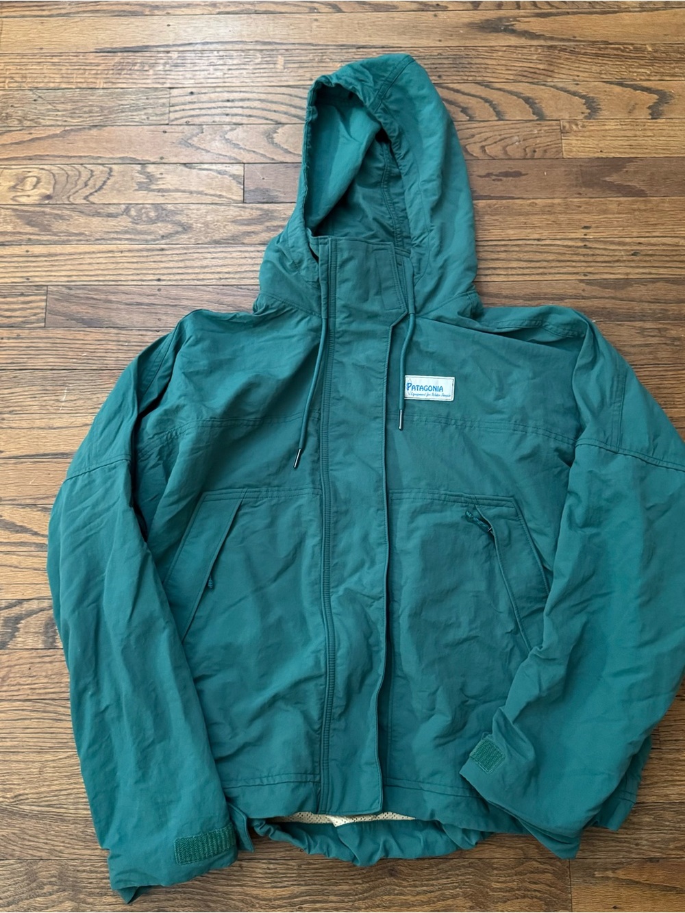 Patagonia Skysail Windbreaker Jacket in Conifer Green M EUC